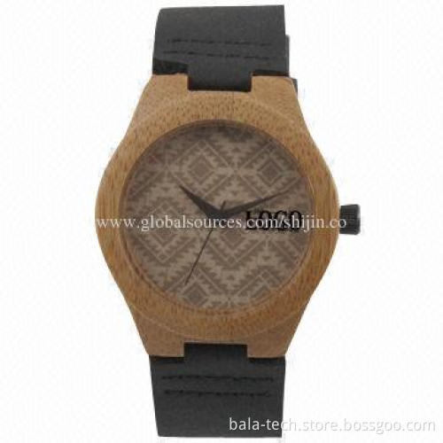 Eco-friendly new trendy wooden watch